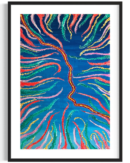 Abstract Art Print | Tectonic
