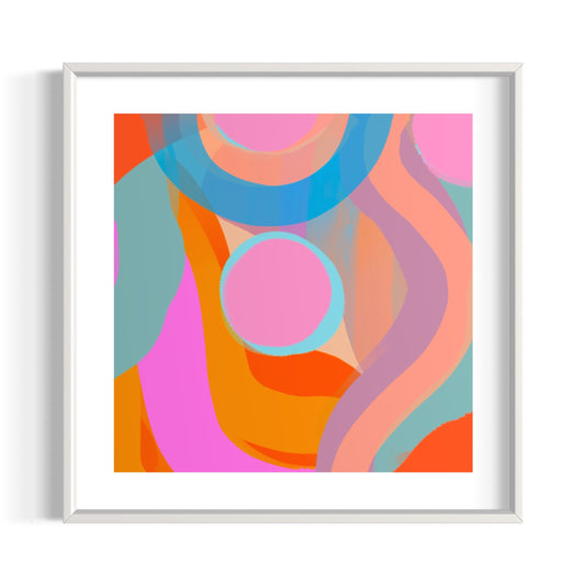 Abstract Art Print | That Bubblegum